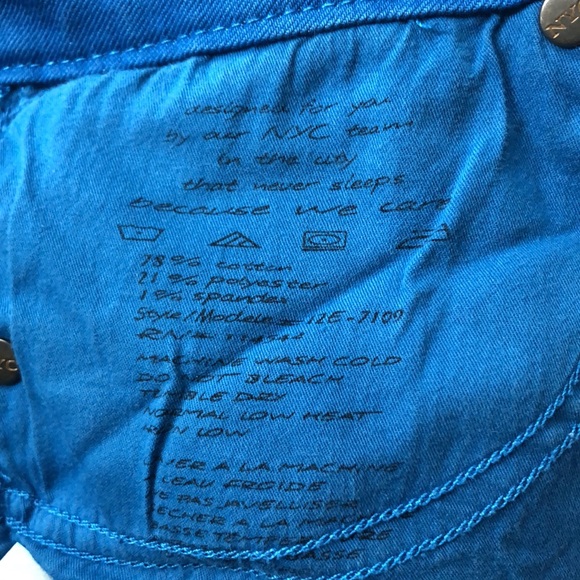 Blank NYK ladies skinny  pants, jeans , blue colour, super soft fabric size 25 - Picture 6 of 9